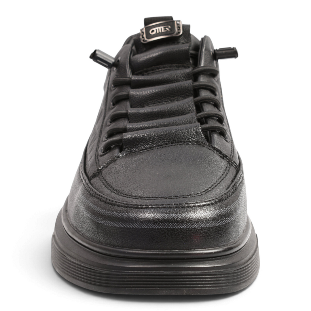 ada-shoes.ro Otter T6106-N black leather casual men&