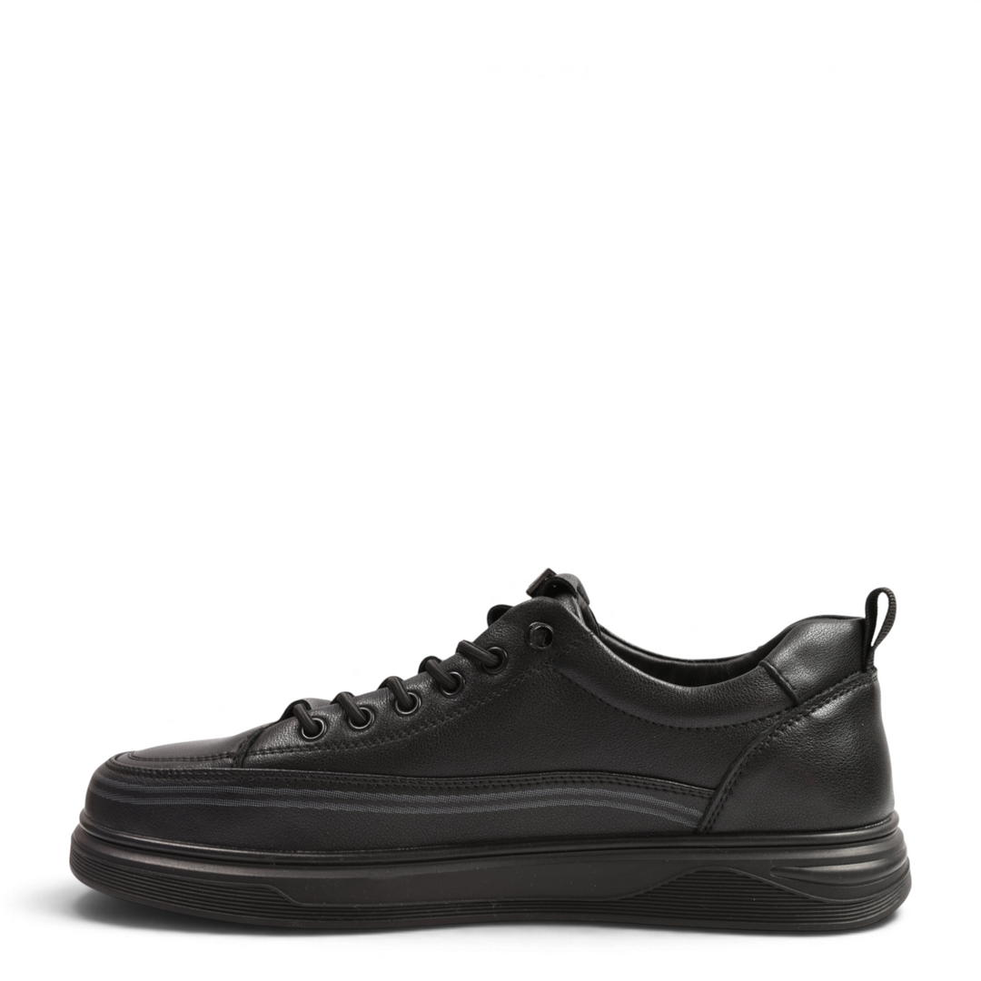 ada-shoes.ro Otter T6106-N black leather casual men&