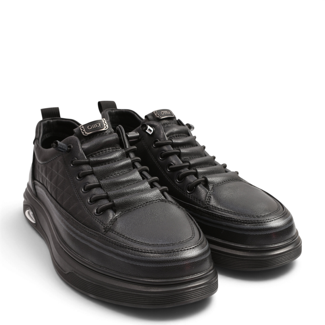 ada-shoes.ro Otter T6106-N black leather casual men&