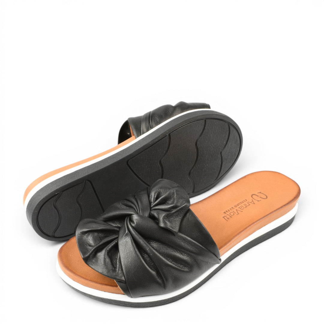 Anna Viotti Papuci Casual piele naturala
