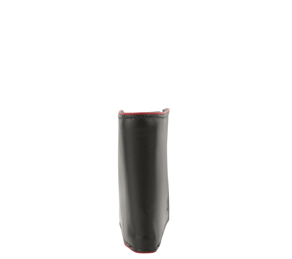 Coveri Portofel Casual 1120 negru-rosu