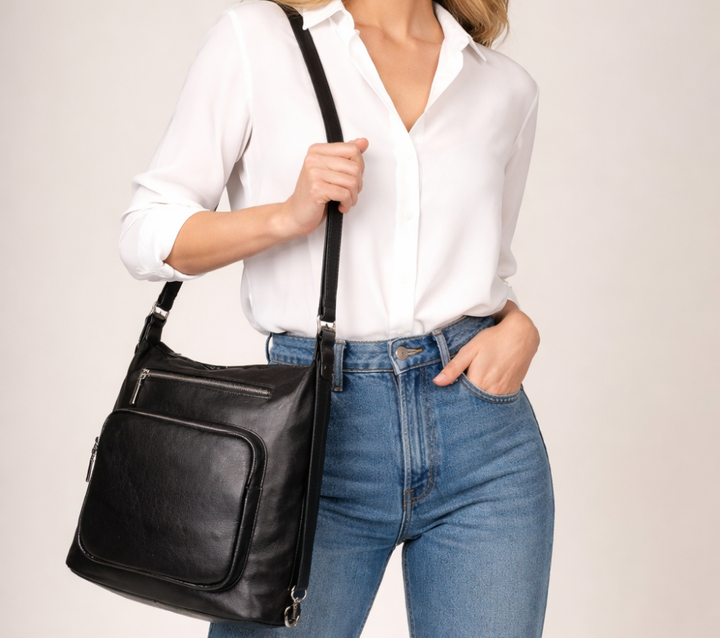 Poseta Casual din Piele Naturala 8552