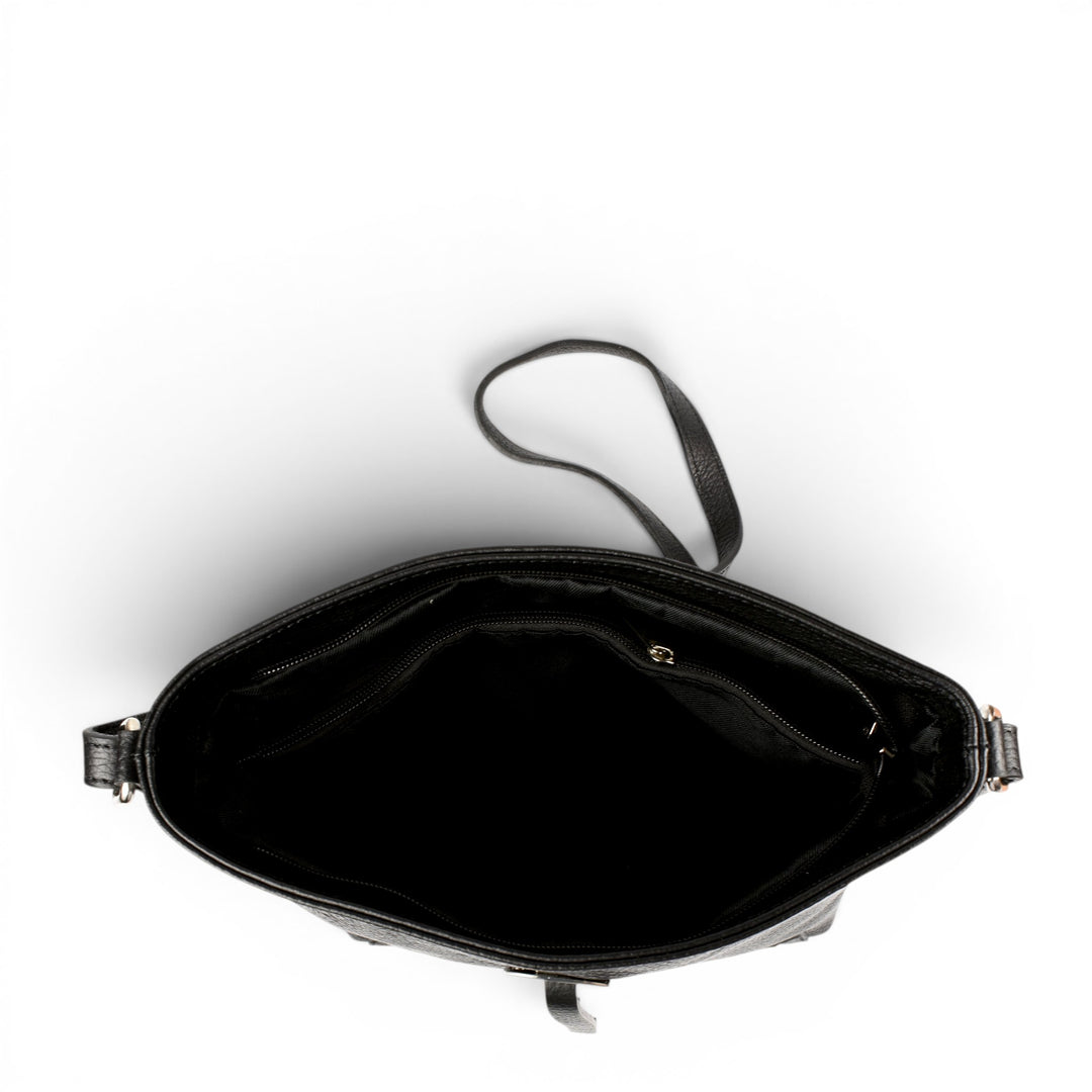 Poseta Casual Helda Medie-Negru