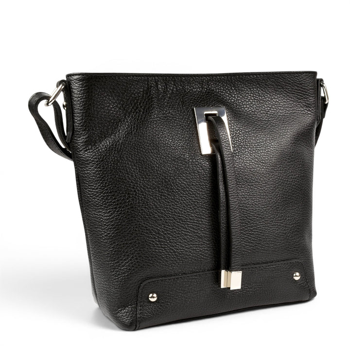 Poseta Casual Helda Medie-Negru
