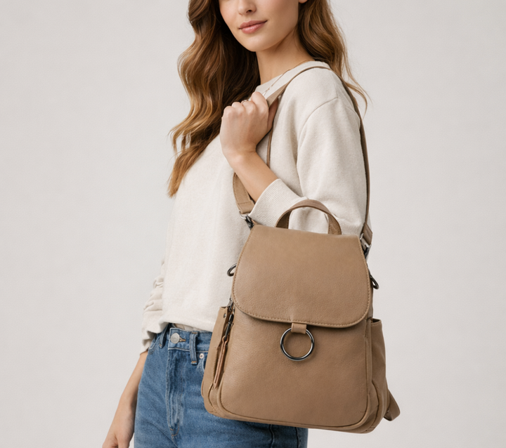 Rucsac Casual din Piele Naturala 8801