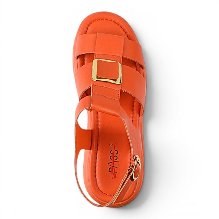 Pass Collection Sandale Casual DL40003 portocaliu