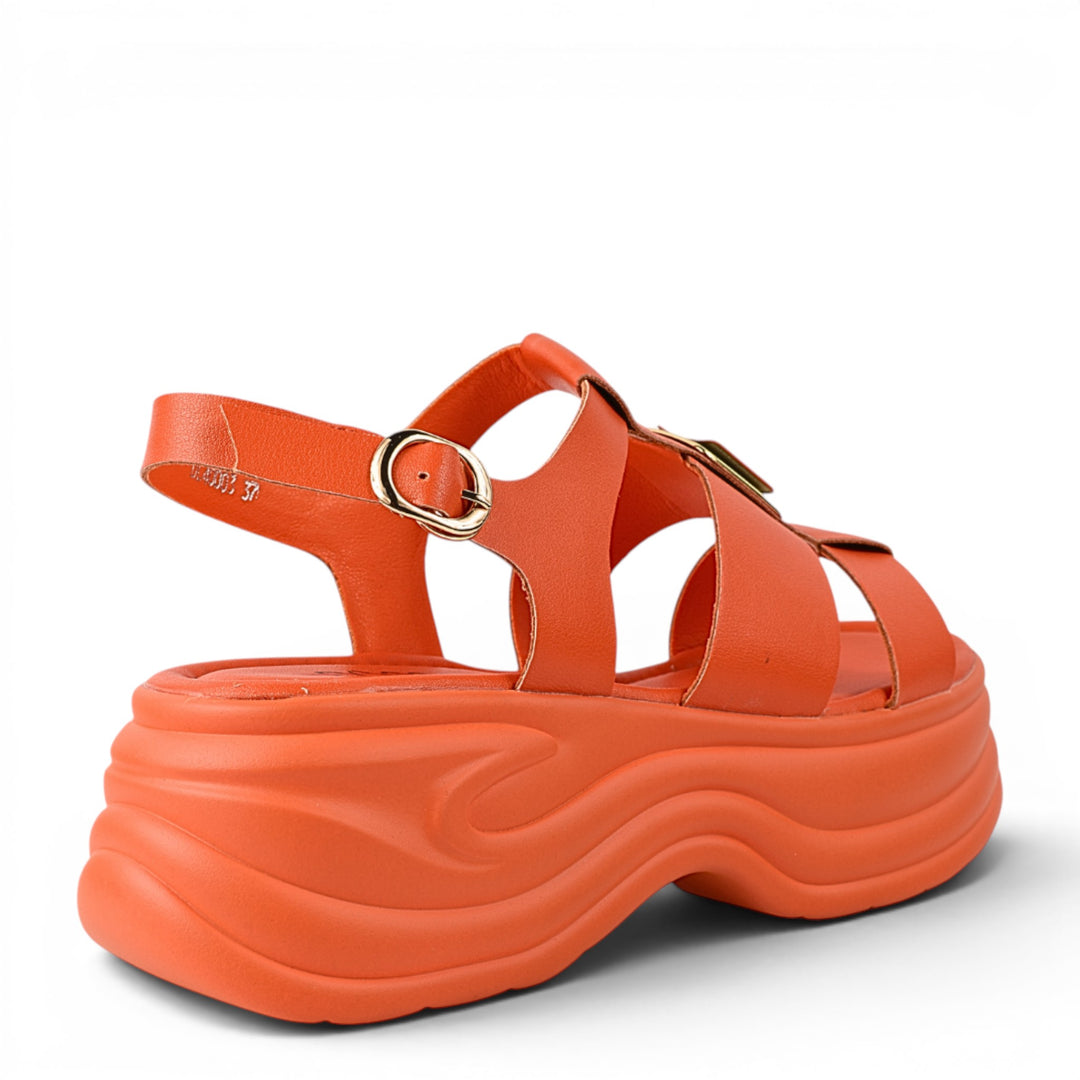 Pass Collection Sandale Casual DL40003 portocaliu