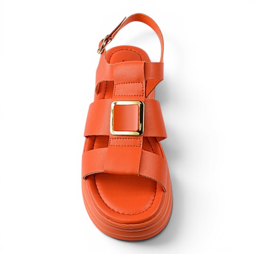 Pass Collection Sandale Casual DL40003 portocaliu
