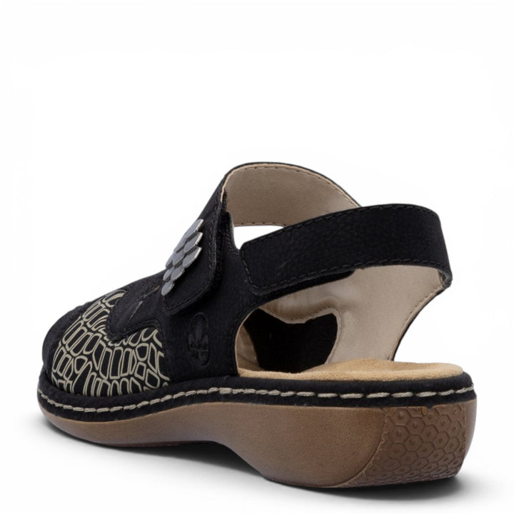 Rieker Sandale Casual 65989-01