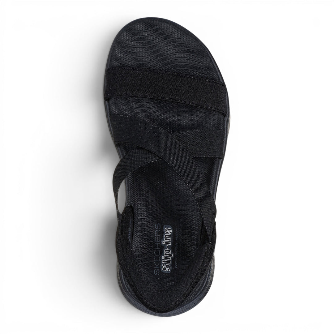 Skechers Go Walk Flex Sandal - Glimmer Slip-Ins