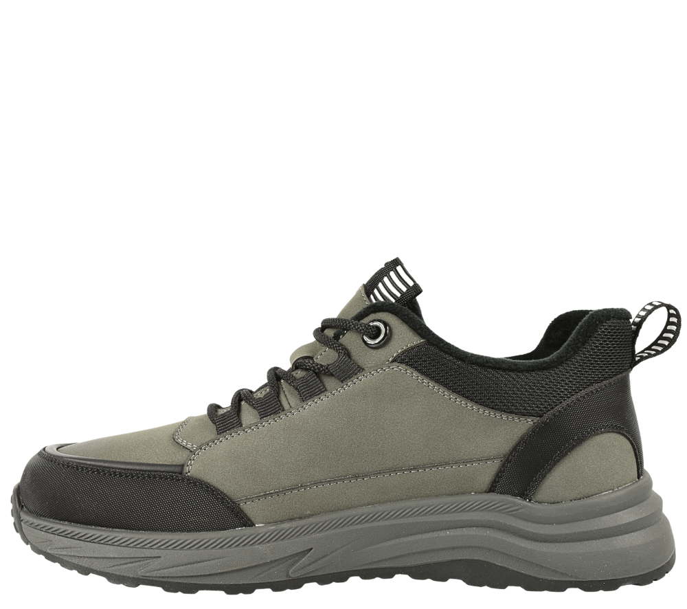 Ghete sport, barbati, GALLOP, E90002, gri, piele naturala