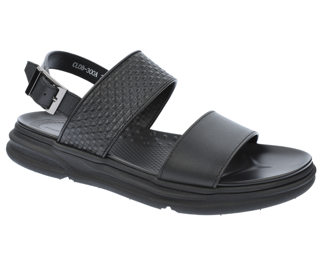 Sandale barbati MELS 08-300A 01-N negru - ada-shoes.ro MELS SANDALE ada-shoes.ro